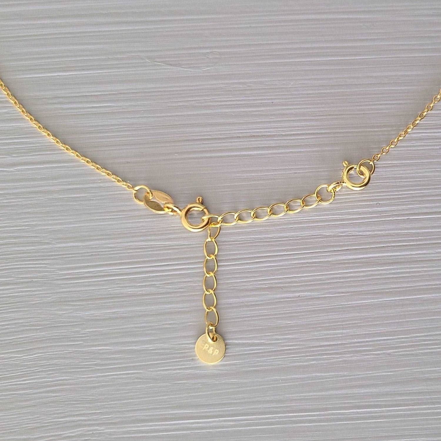 Add On a Necklace or a Bracelet Extender, Removable Extender, 2" Extender, Adjustable, Gold plated, 925 Sterling Silver, Rose Gold plated