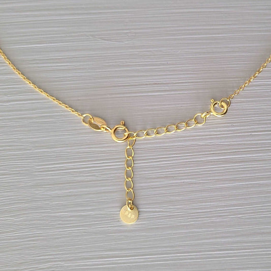 Add On a Necklace or a Bracelet Extender, Removable Extender, 2" Extender, Adjustable, Gold plated, 925 Sterling Silver, Rose Gold plated
